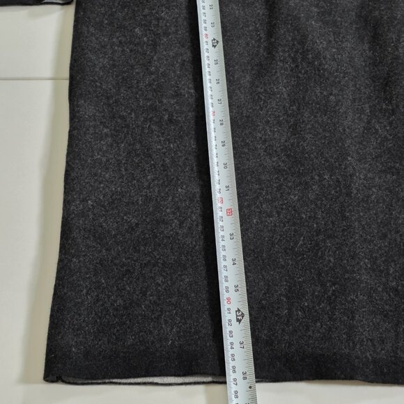 Babaton Lance Cardigan Womens L Gray LS Wool Blend Open Front Pockets Lagenlook - Picture 9 of 16